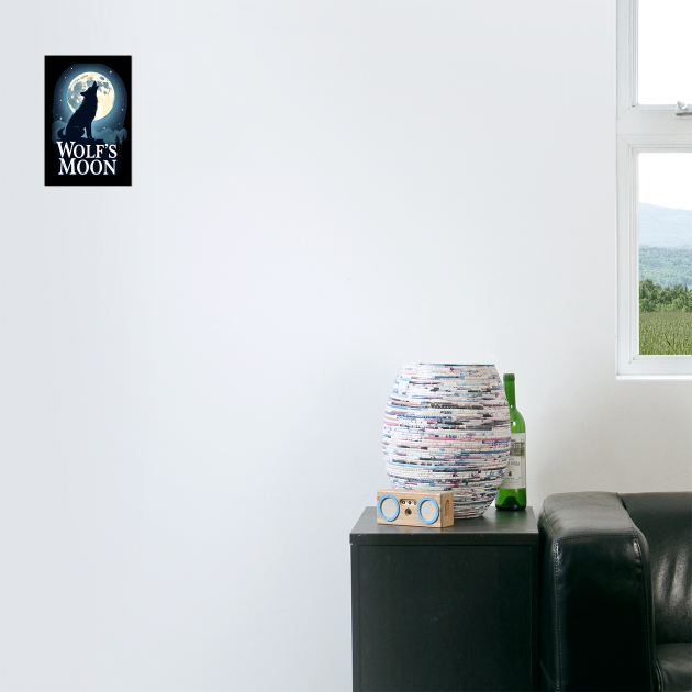 Wolf's Moon by Urbanprint